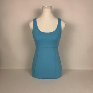 Lululemon Blue Tagless Tank Top - Stylish XS Activewear for Gym & Casual Wear